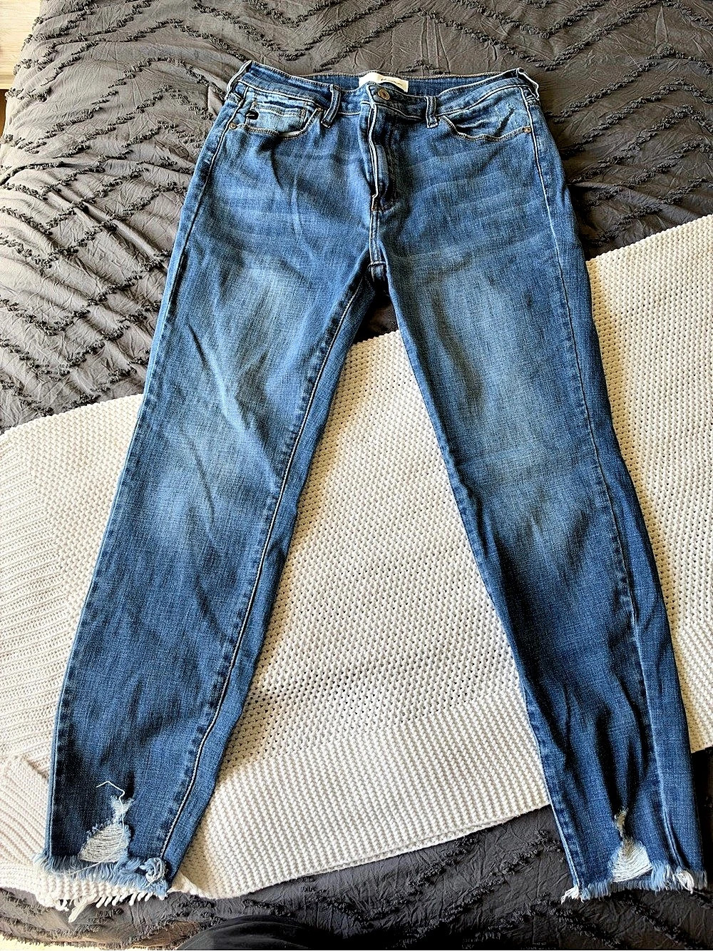 KanCan Women's Blue Skinny Jeans size 13
